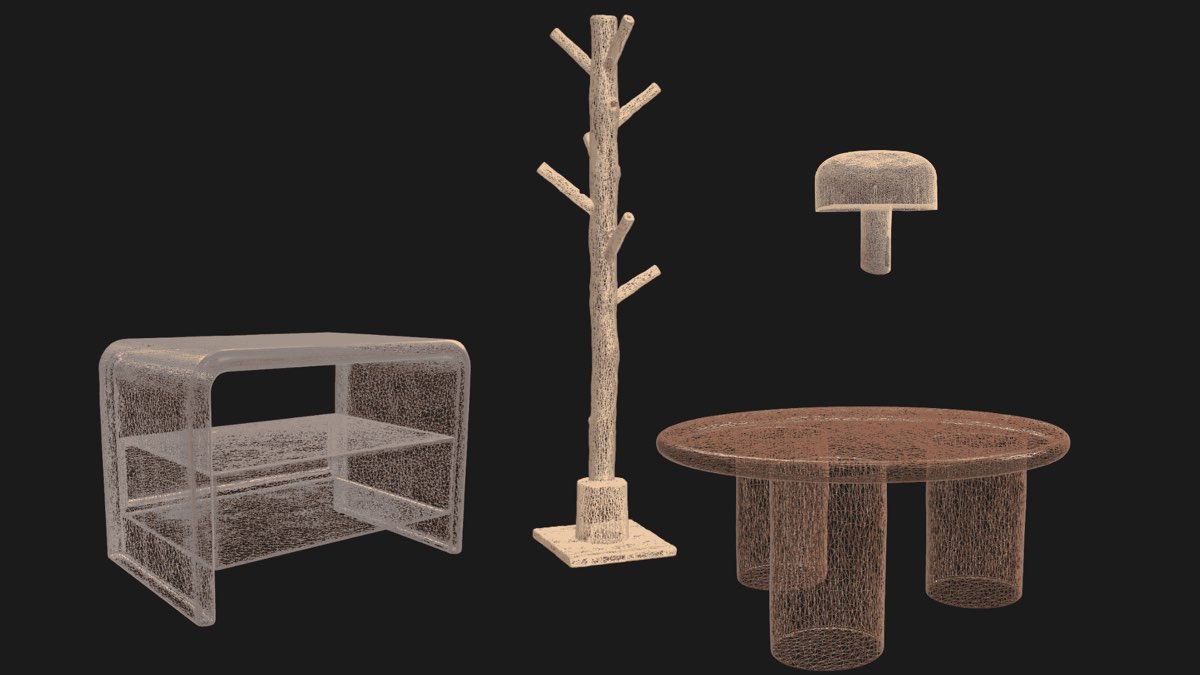El producto convertido en modelo 3D